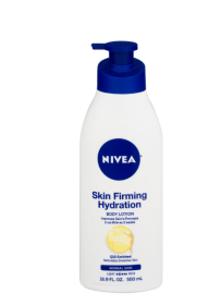 NIVEA Skin Firming Hydration Body Lotion with Q10 and Shea Butter, 16.9 Fl Oz Pump Bottle