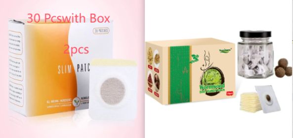 30-piece Bottle Chinese Mugwort Paste (Option: Set3-Moxa Navel Paste-1PC)