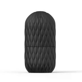 Ice Face Roller, Reusable Silicone Mold Face Massage Eye Facial Beauty Skin Care Tools Apply Ice for Shrink Pores (Color: Black)