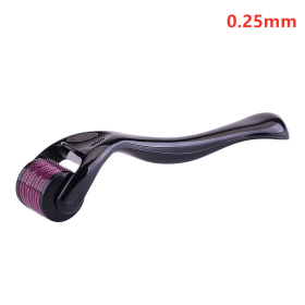 540 Derma Roller Skin Care Needle Micro Dermaroller Professional Derma Roller For Hair Growth Beard Growth Facial Beauty Roller (Color: 0.25mm red black)