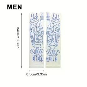 Massage Relieve Tired Feet Socks Acupressure Foot Massager Reflexology Socks Foot Acupoint Massage Tool Physiotherapy Foot Care (Color: Men Size 40-45)