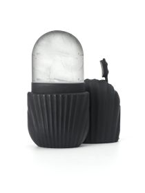 1/3PCS Ice Face Roller Stainless Steel Gua Sha Board Set Facial Massager Face Massage Roller Face Lifting Beauty Skin Care Tools (Color: 1PC-black)