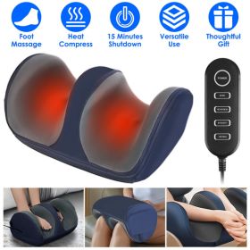 Shiatsu Foot Massager with Heat Foot Calf Thigh Arm Massager Machine with 3 Modes 3 Intensity Levels Gifts for Mom Dad Lover (Color: as picture)